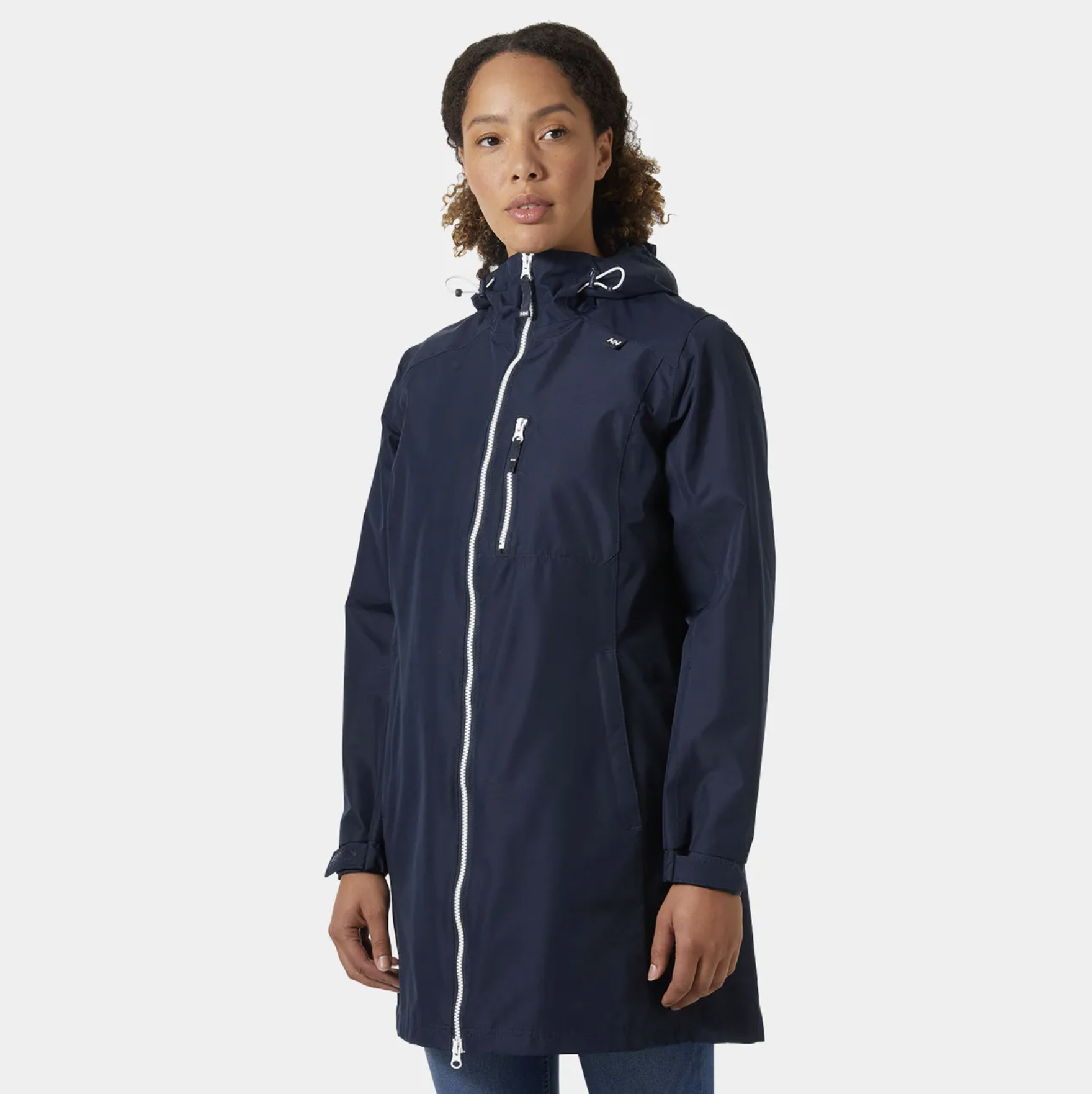 Women s Helly Hansen Long Belfast Jacket Safe Harbor Newport Shipyard